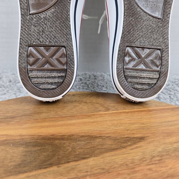 Converse Womens 7 CTAS Shoreline White Canvas Y2K Casual Shoes Slip Sneaker - Picture 10 of 12